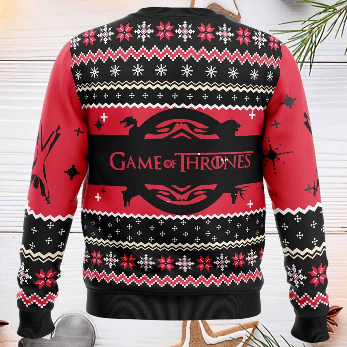 Game of Thrones House Bolton Ugly Christmas Sweater Game of Thrones House Bolton Ugly Christmas Sweater