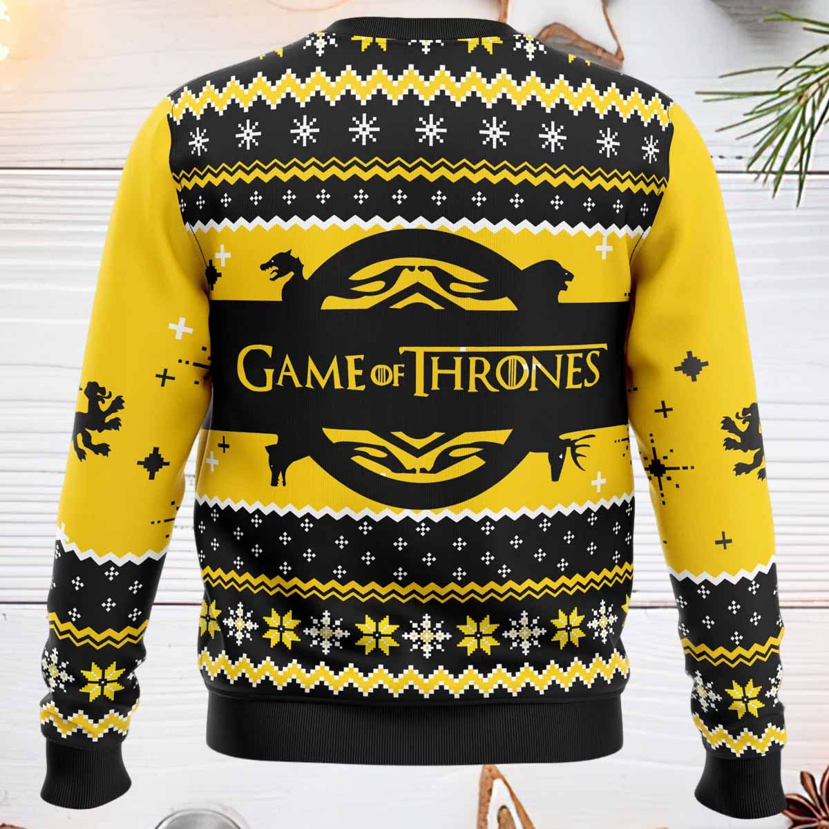 Game of Thrones House Clegane Ugly Christmas Sweater Game of Thrones House Clegane Ugly Christmas Sweater