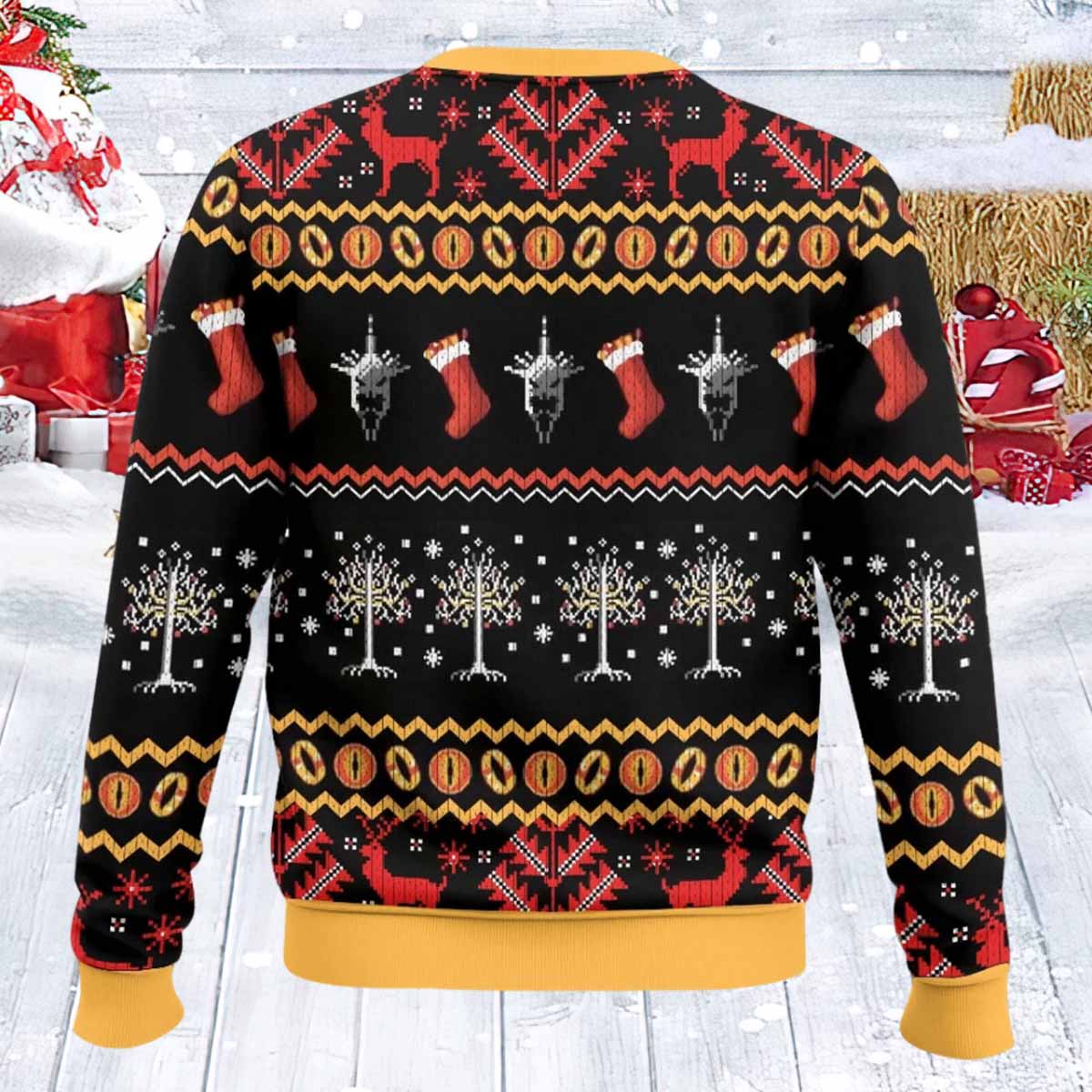 Gandalf Claus Shall Not Pass Ugly Christmas Sweater Gandalf Claus Shall Not Pass Ugly Christmas Sweater
