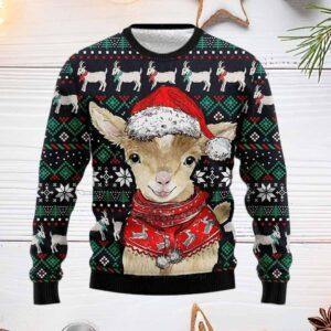 Goat Santa Ugly Christmas Sweater Goat Santa Ugly Christmas Sweater