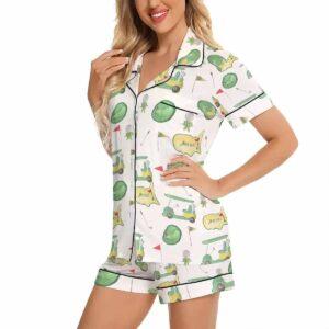 Golf Watercolor Pajama Set