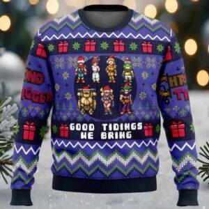 Good Tidings we Bring Chrono Trigger Ugly Christmas Sweater