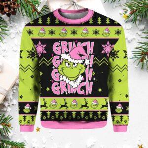 Grnch In My Pink Christmas Era Ugly Sweater Grnch In My Pink Christmas Era Ugly Sweater