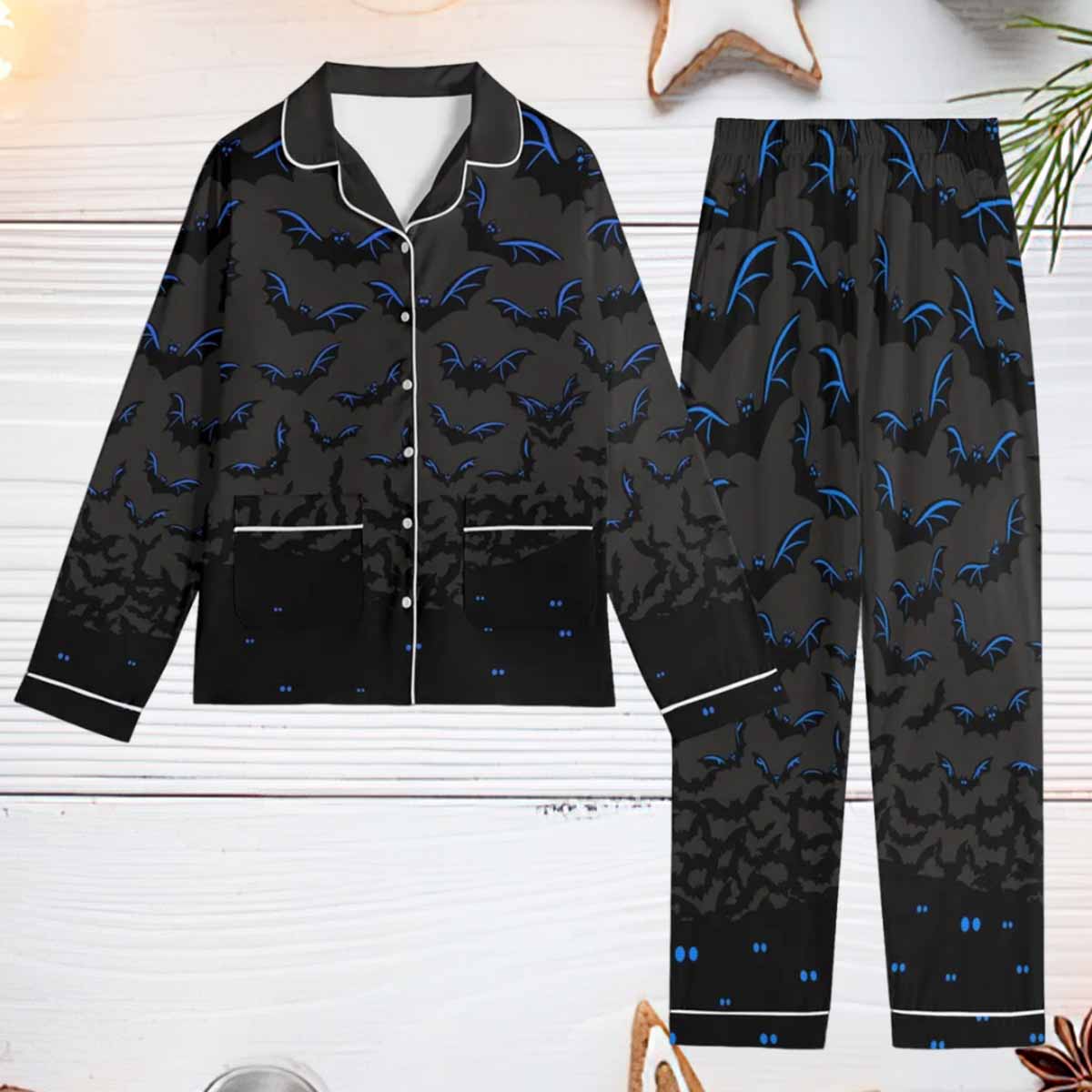 Halloween Bat Pajama Set Halloween Bat Pajama Set