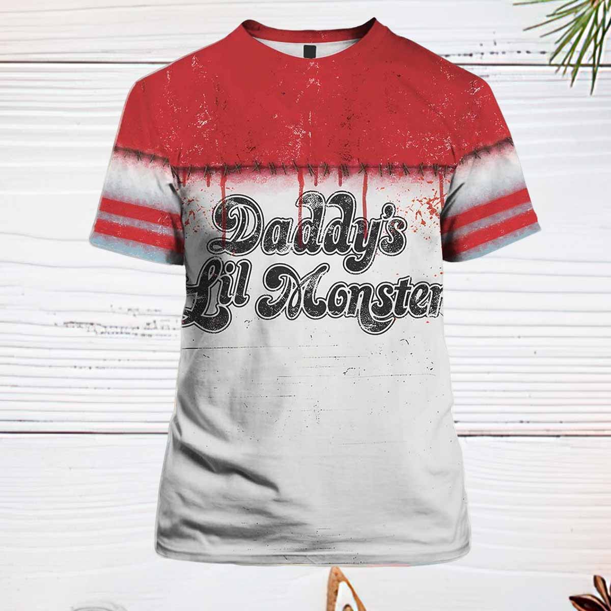 Harley Quinn Daddy's Lil Monster Costume Shirt Harley Quinn Daddy's Lil Monster Costume Shirt
