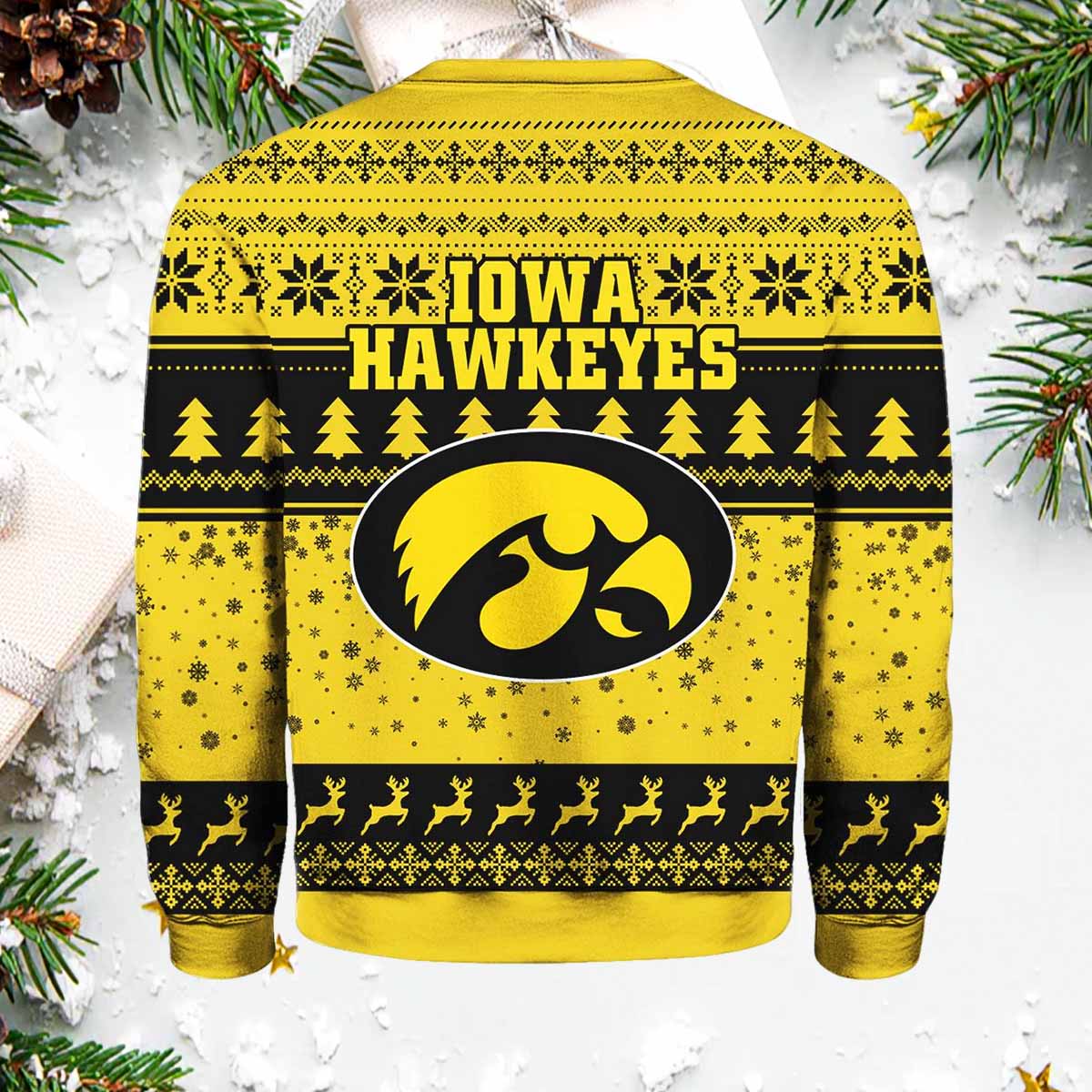 Hawkeyes Grnch Christmas Ugly Sweater Hawkeyes Grnch Christmas Ugly Sweater
