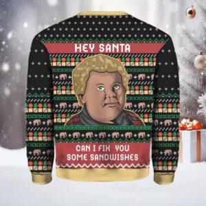 Hey Santa Can I Fix You Some Sandwiches Christmas Sweater 1 Hey Santa Can I Fix You Some Sandwiches Christmas Sweater