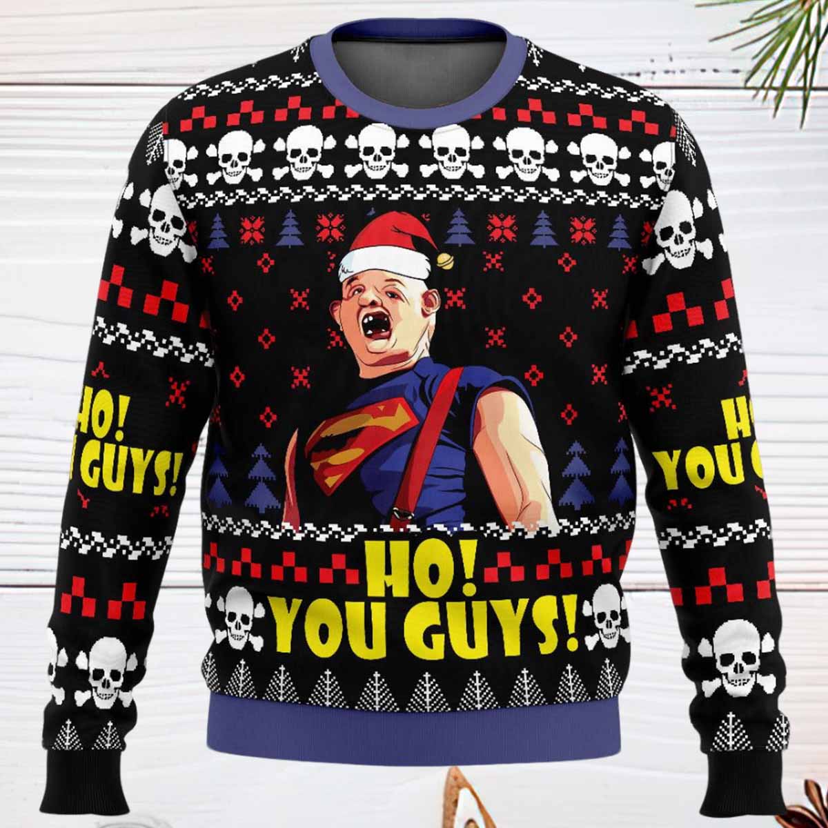 Ho You Guys The Groonies Ugly Christmas Sweater Ho You Guys The Groonies Ugly Christmas Sweater