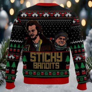 Home Alone Sticky Bandits Ugly Christmas Sweater