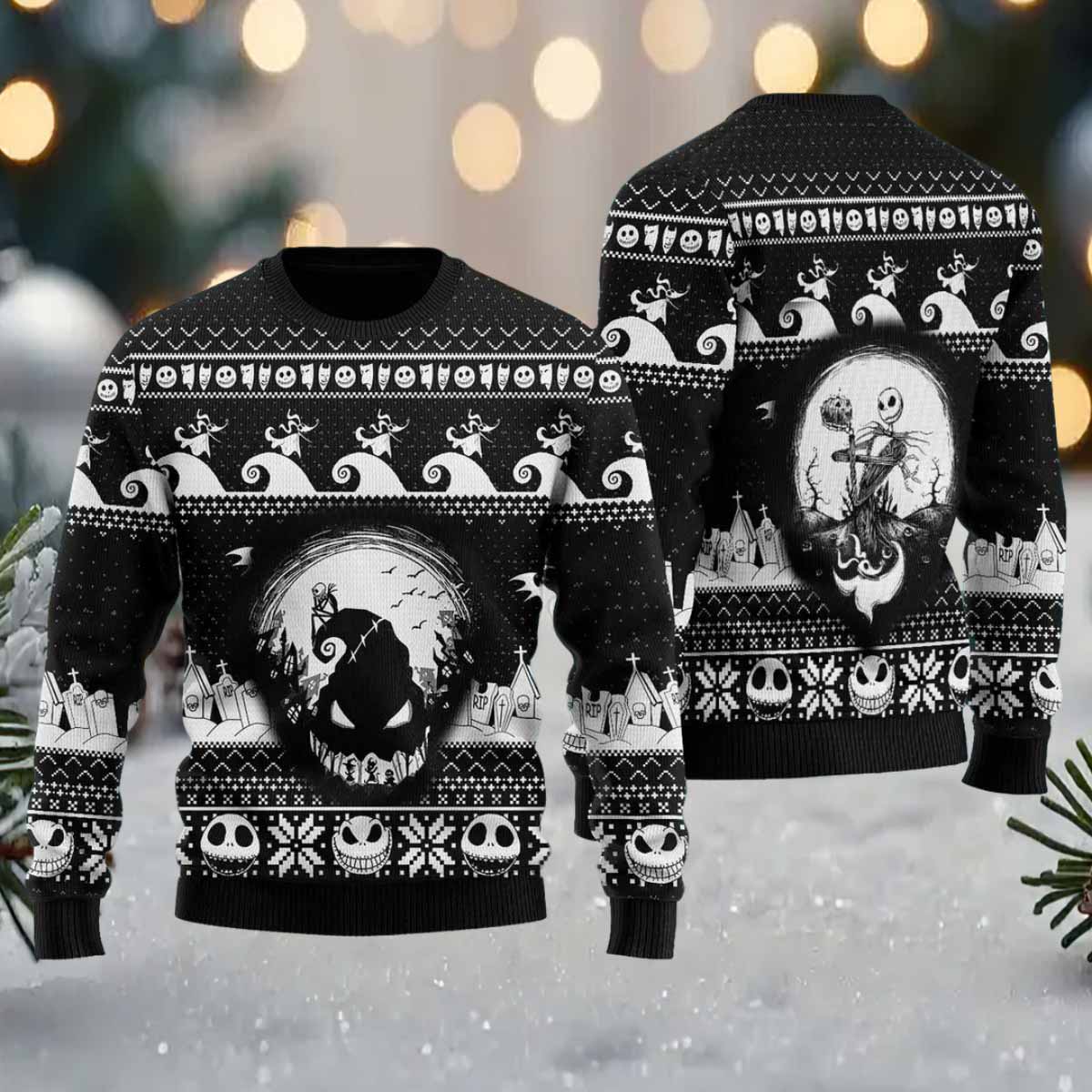 Horror Nightmare Ugly Christmas Sweater Horror Nightmare Ugly Christmas Sweater