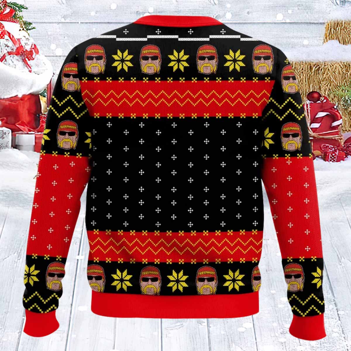 Hulk Hogan Whatcha Gonna Do Bother Ugly Christmas Sweater Hulk Hogan Whatcha Gonna Do Bother Ugly Christmas Sweater
