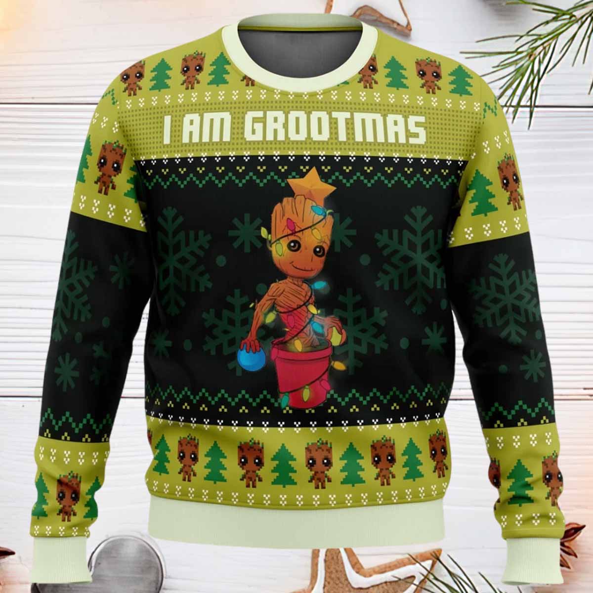 I Am Grootmas Ugly Christmas Sweater I Am Grootmas Ugly Christmas Sweater