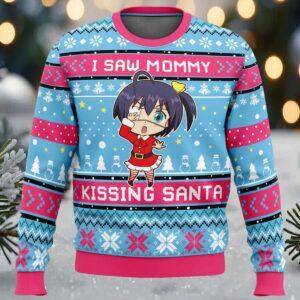 I Saw Mommy Love Chunibyo And Other Delusion Ugly Christmas Sweater I Saw Mommy Love Chunibyo And Other Delusion Ugly Christmas Sweater