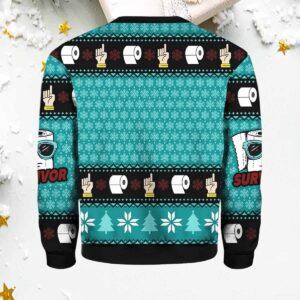 I Survived Toilet Paper Apocalypse 2020 Christmas Ugly Sweater 1 I Survived Toilet Paper Apocalypse 2020 Christmas Ugly Sweater
