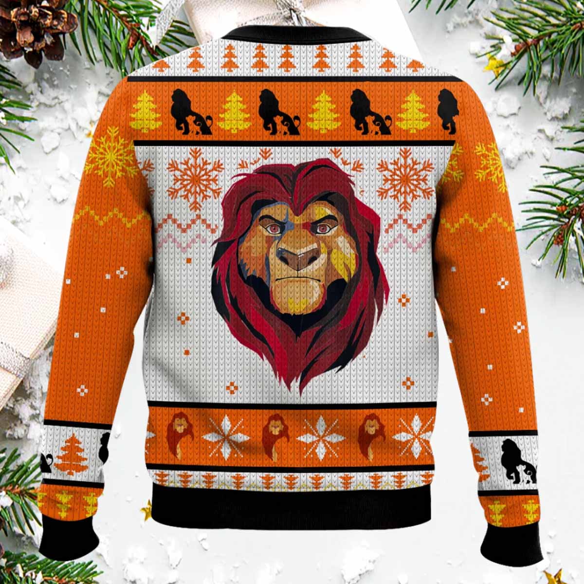 I Wish This Line Would Mufasa Ugly Christmas Sweater I Wish This Line Would Mufasa Ugly Christmas Sweater