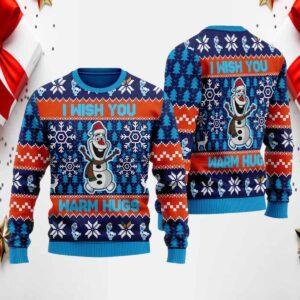 I Wish You Warm Hugs Ugly Christmas Sweater
