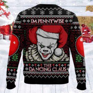 I'm Pennywise The Dancing Claus Christmas Sweater 1 I'm Pennywise The Dancing Claus Christmas Sweater