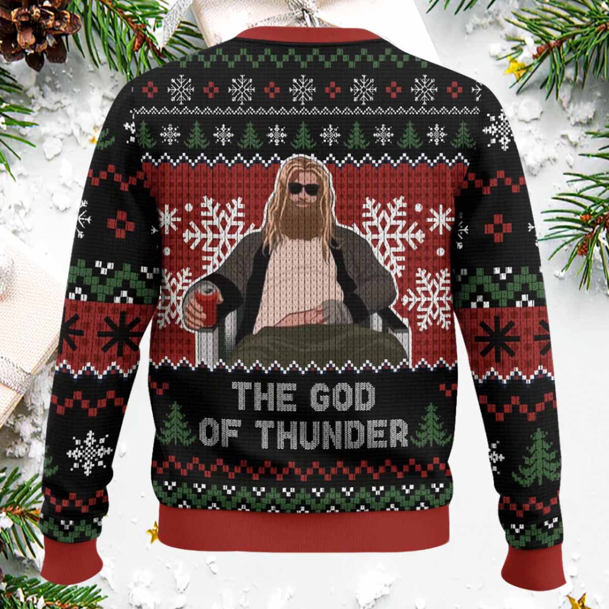 I’m Thor Respect My Hobbies Ugly Christmas Sweater I’m Thor Respect My Hobbies Ugly Christmas Sweater