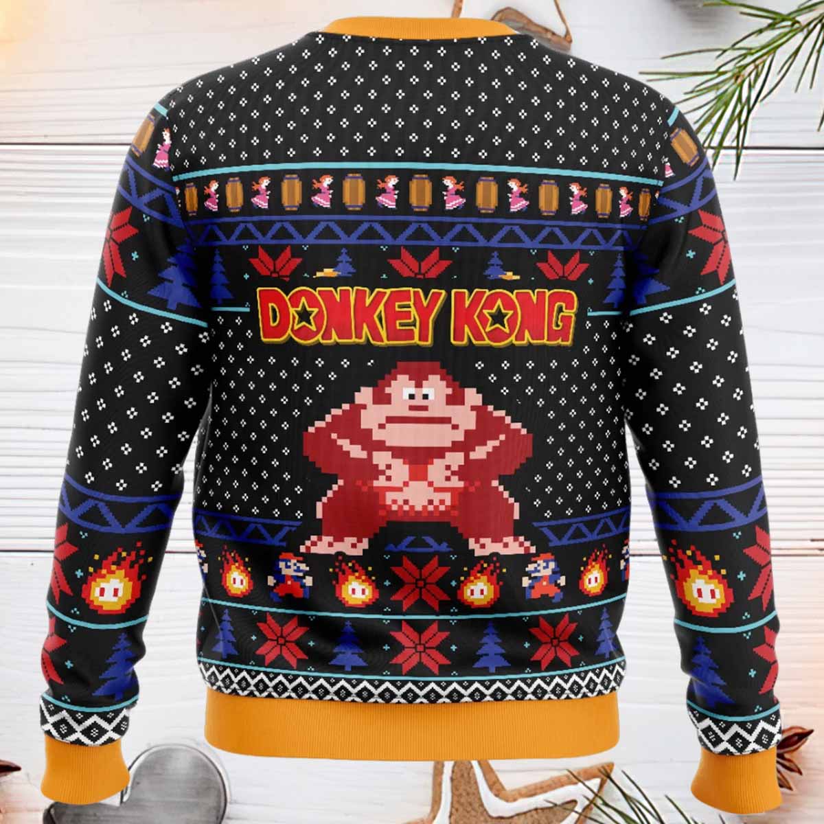 It’s On Like Donkey Kong Ugly Christmas Sweater It’s On Like Donkey Kong Ugly Christmas Sweater