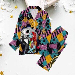 Jack Skellington And Sally Pajama Set
