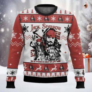 Jack Sparrow The Pirate’s Life For Me Ugly Christmas Sweater Jack Sparrow The Pirate’s Life For Me Ugly Christmas Sweater