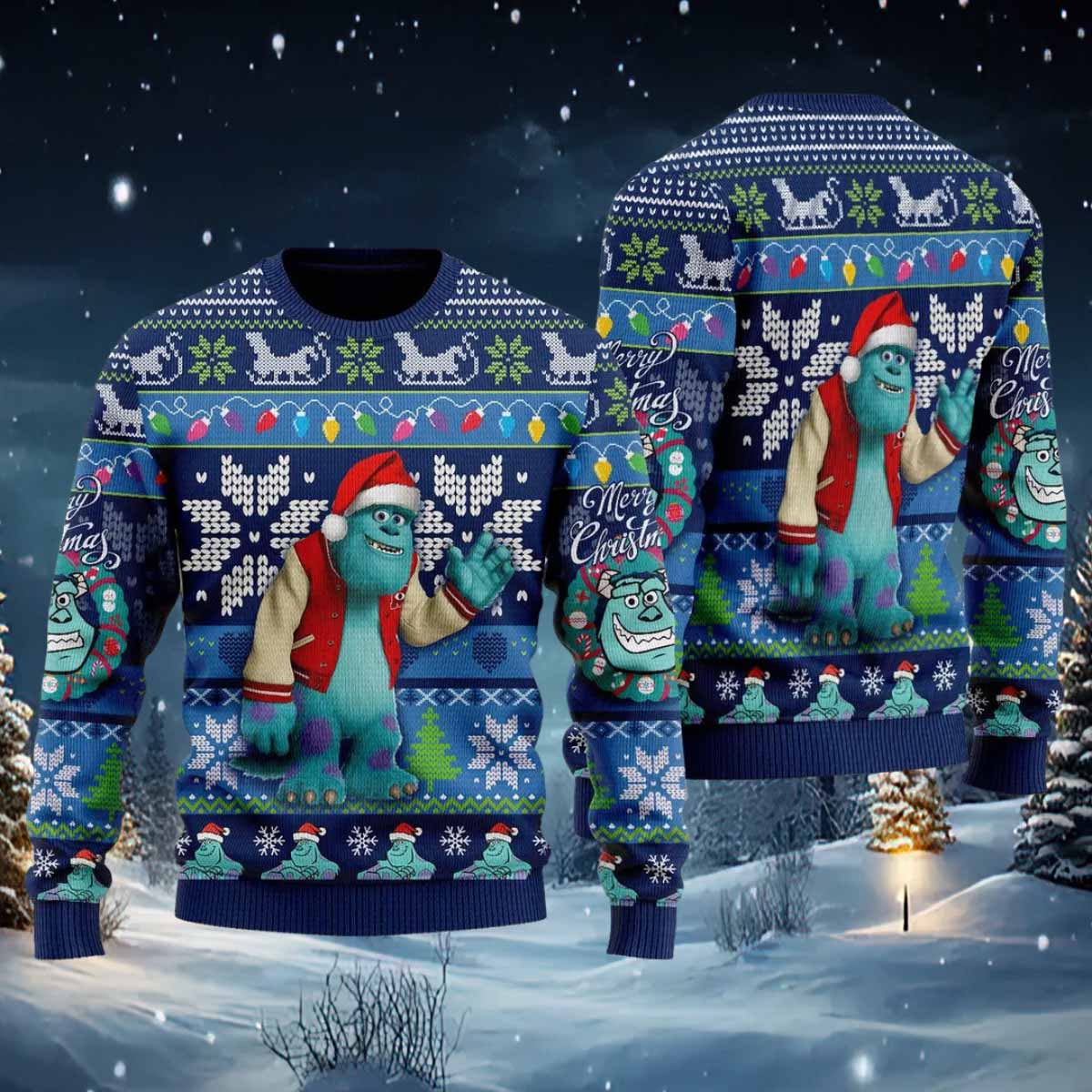 James P. Sullivan Ugly Christmas Sweater James P. Sullivan Ugly Christmas Sweater
