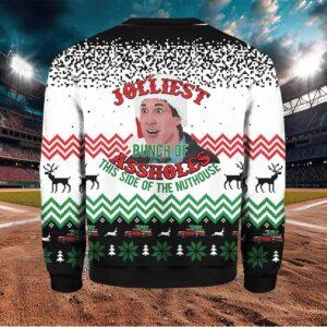 Jolliest Bunch Of Asholes This Side Of The Nuthouse Christmas Sweater 1 Jolliest Bunch Of Asholes This Side Of The Nuthouse Christmas Sweater