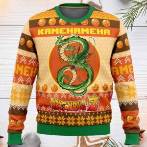 Kamehameha Dragon Ball Ugly Christmas Sweater Kamehameha Dragon Ball Ugly Christmas Sweater