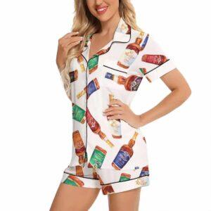 Kentucky Bourbon Whiskey Pajama Set Kentucky Bourbon Whiskey Pajama Set