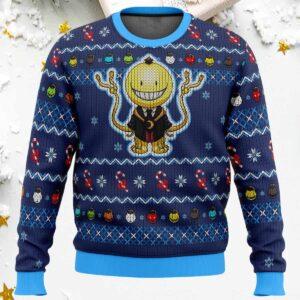 Koro Sensei Tentacles Assassination Classroom Ugly Christmas Sweater Koro Sensei Tentacles Assassination Classroom Ugly Christmas Sweater