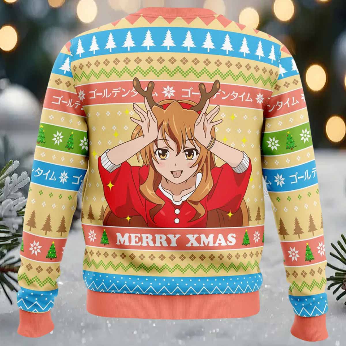 Kouko Golden Time Ugly Christmas Sweater Kouko Golden Time Ugly Christmas Sweater