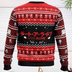 Kurumi Tokisaki Date A Live Ugly Christmas Sweater 1 Kurumi Tokisaki Date A Live Ugly Christmas Sweater