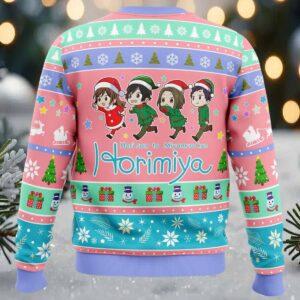 Kyouko And Friends Horimiya Ugly Christmas Sweater