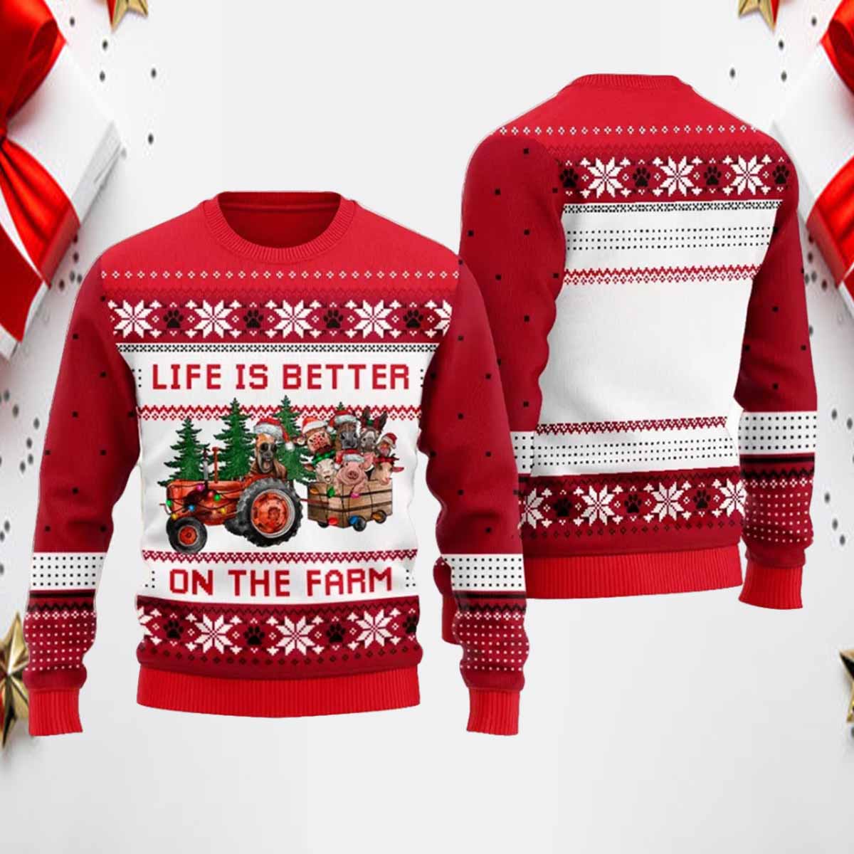 Life is Better on the Farm Ugly Sweater Life is Better on the Farm Ugly Sweater