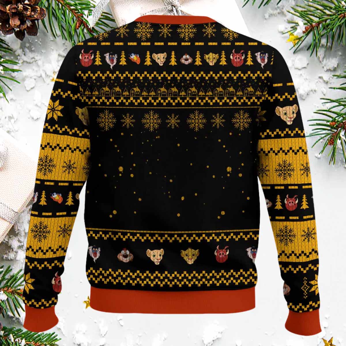 Lion King Best Dad In The Pride Lands Ugly Christmas Sweater Lion King Best Dad In The Pride Lands Ugly Christmas Sweater