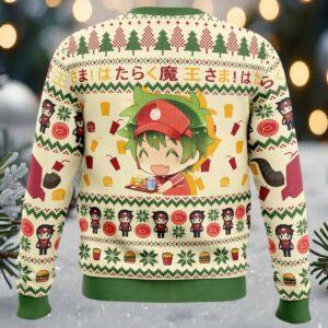 Lord of the Fries The Devil Is A Part Timer Ugly Christmas Sweater 1 Lord of the Fries The Devil Is A Part Timer Ugly Christmas Sweater