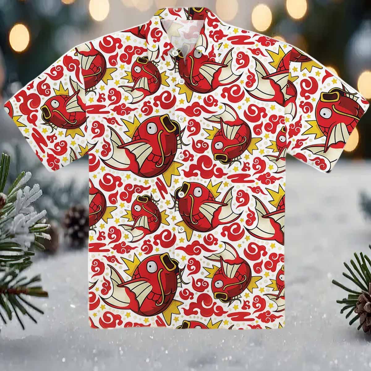 Magikarp Koiking Hawaiian Shirt Magikarp Koiking Hawaiian Shirt