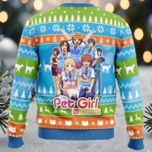Mashiro and Friends The Pet Girl of Sakurasou Ugly Christmas Sweater 1 Mashiro and Friends The Pet Girl of Sakurasou Ugly Christmas Sweater