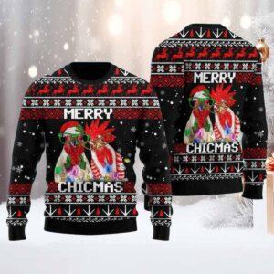 Merry Chicmas Christmas Sweater