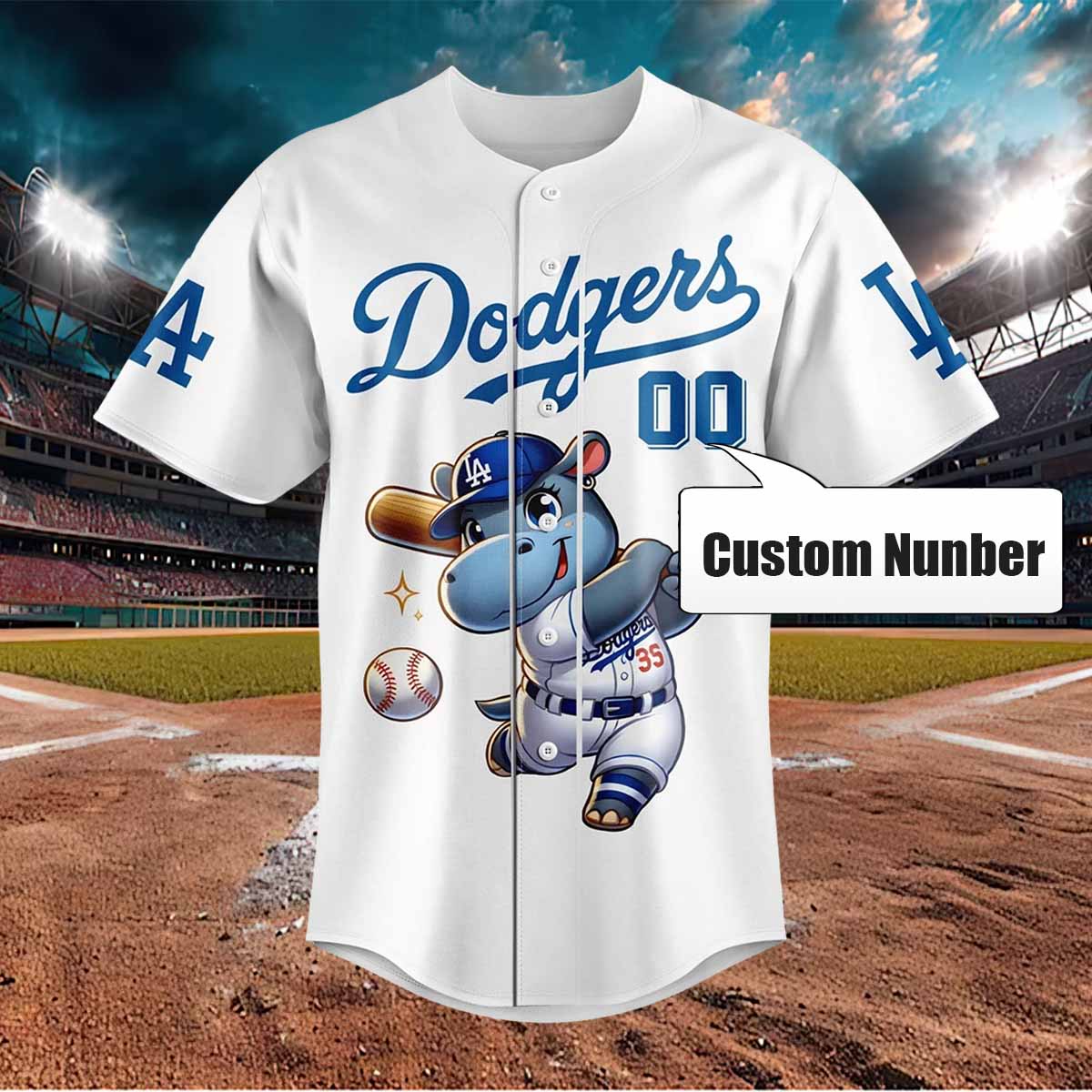 Moo Deng Dodgers They Not Like Us Baseball Jersey Moo Deng Dodgers They Not Like Us Baseball Jersey