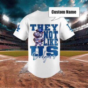 Moo Deng Dodgers They Not Like Us Baseball Jersey 1 Moo Deng Dodgers They Not Like Us Baseball Jersey