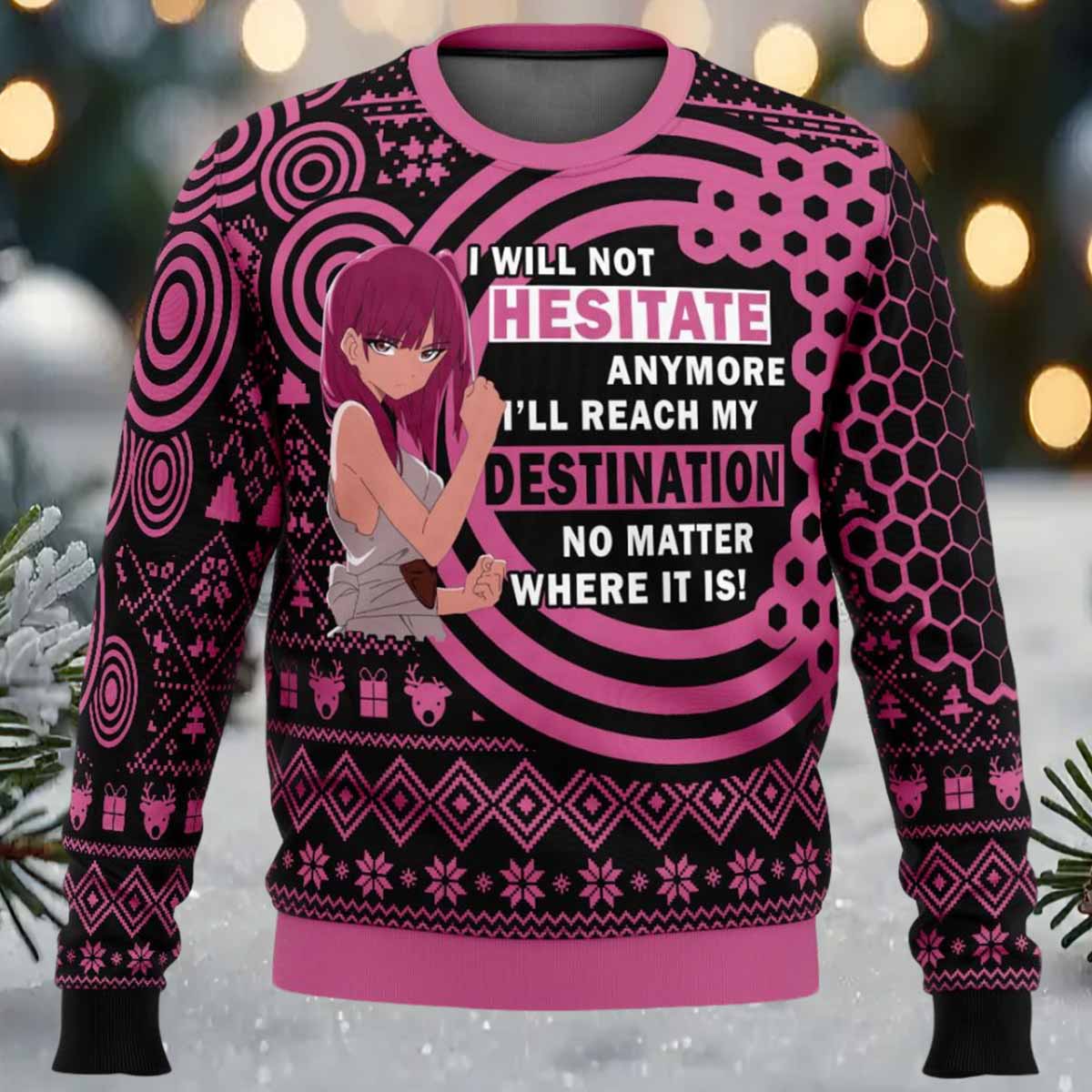 Morgiana Magi The Labyrinth of Magic Ugly Christmas Sweater Morgiana Magi The Labyrinth of Magic Ugly Christmas Sweater