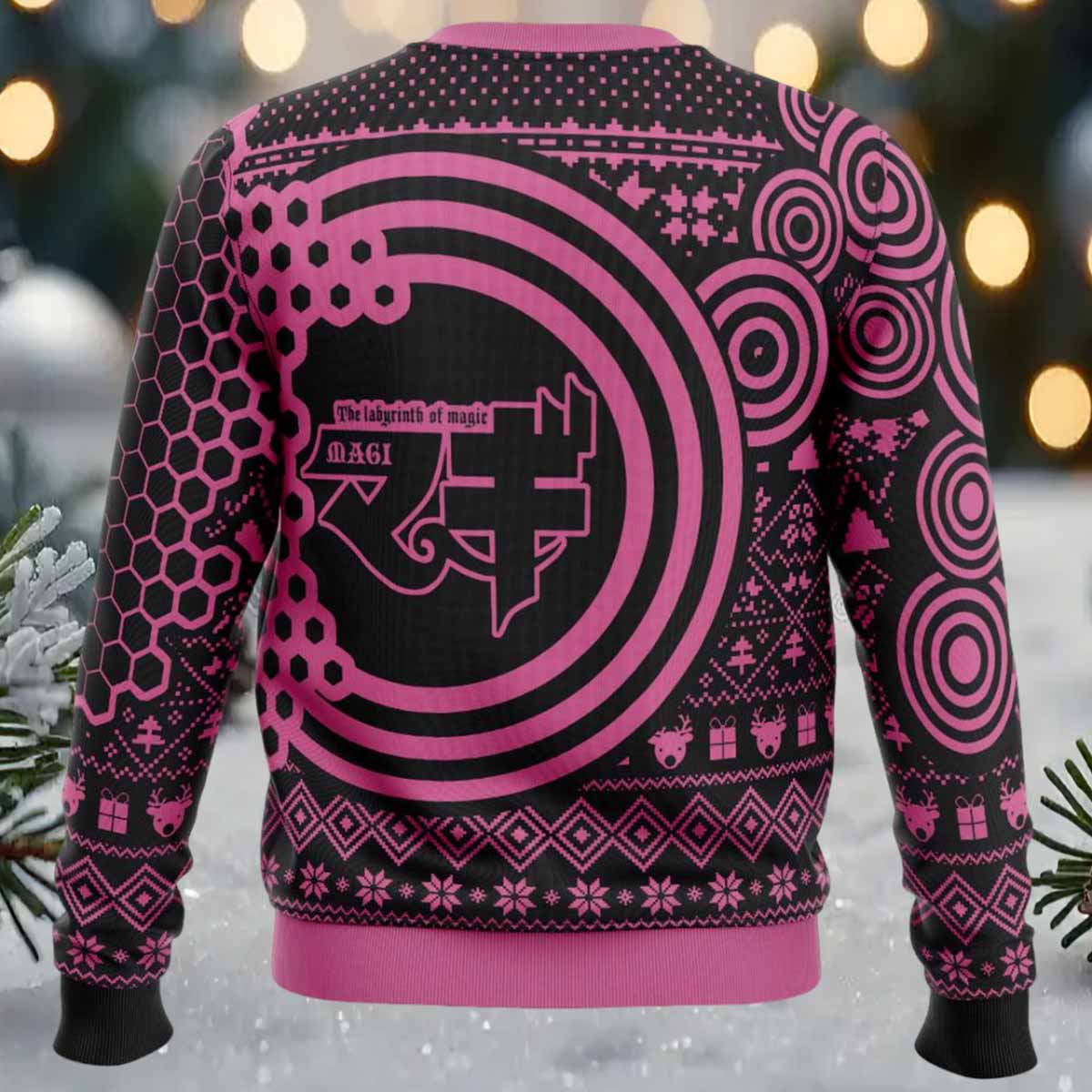 Morgiana Magi The Labyrinth of Magic Ugly Christmas Sweater Morgiana Magi The Labyrinth of Magic Ugly Christmas Sweater