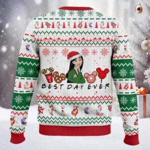 Mulan Princess Christmas Ugly Sweater 1 Mulan Princess Christmas Ugly Sweater