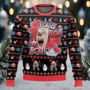 Pennywise You’ll Float My Boat Ugly Sweater