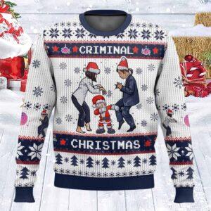 Pulp Fiction Criminal Christmas Sweater