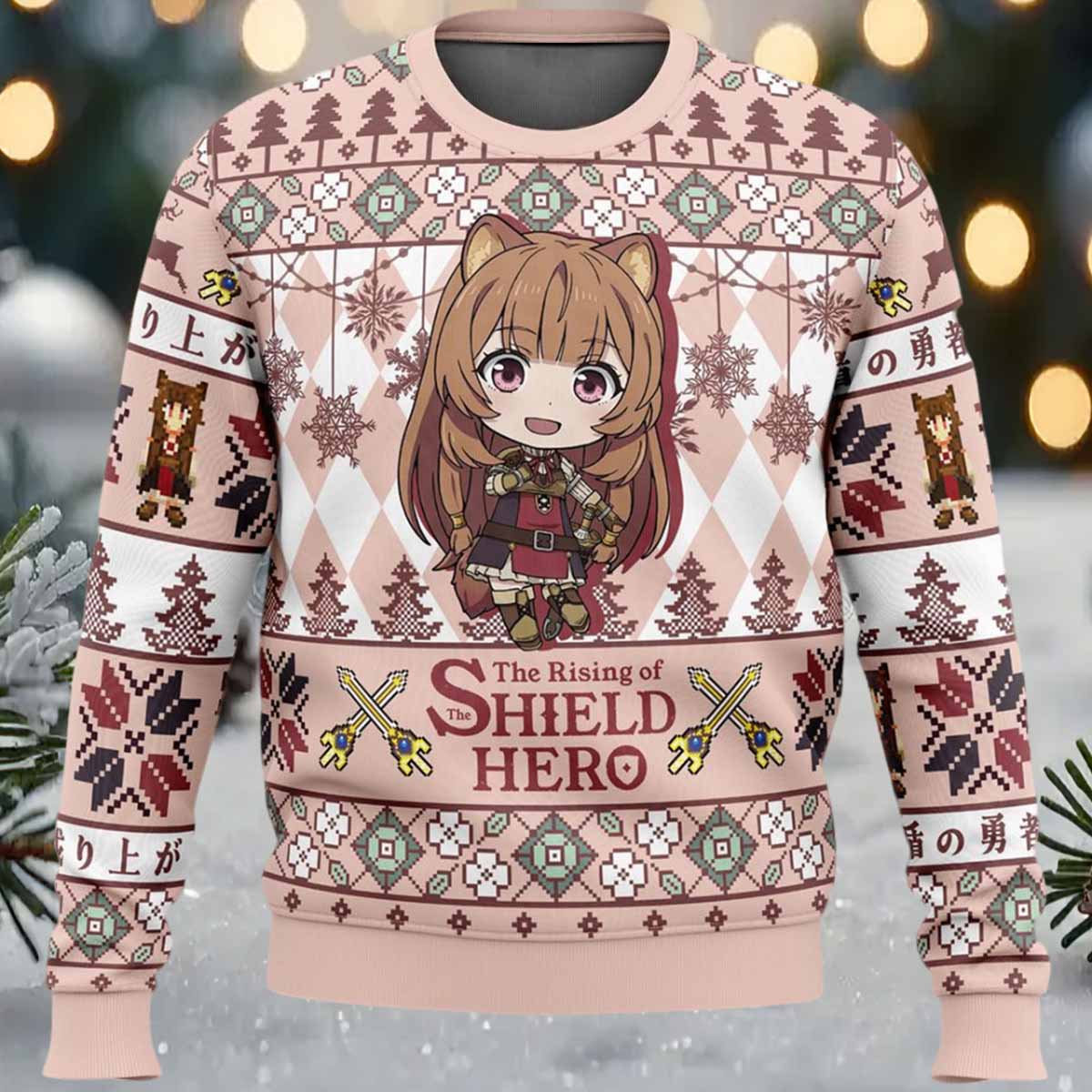 Raphtalia The Rising of the Shield Hero Ugly Christmas Raphtalia The Rising of the Shield Hero Ugly Christmas
