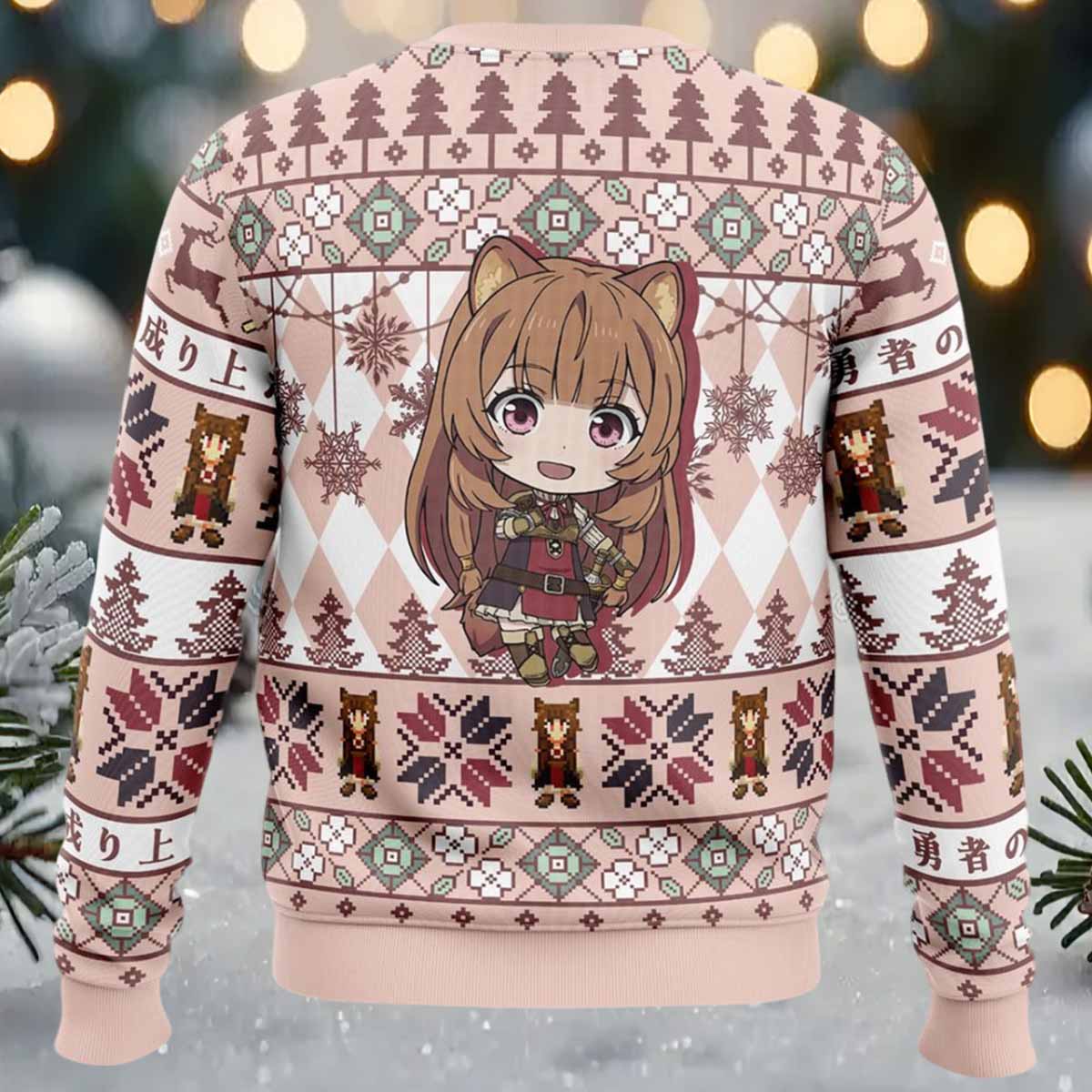 Raphtalia The Rising of the Shield Hero Ugly Christmas Sweater Raphtalia The Rising of the Shield Hero Ugly Christmas Sweater