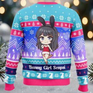 Rascal Does Not Dream of Bunny Girl Senpai Ugly Christmas Sweater