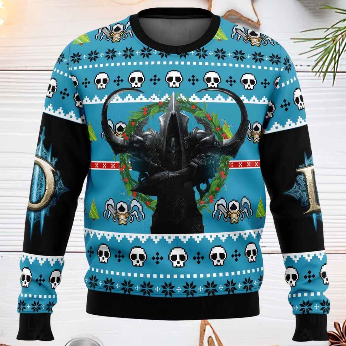 Reaper of Souls Diablo Ugly Christmas Sweater Reaper of Souls Diablo Ugly Christmas Sweater